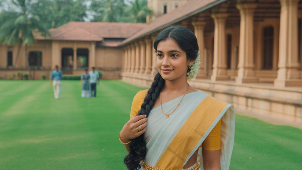 Kerala Saree for College Students
