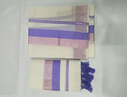 3x3 Rose copper set mundu 2/2.80 with kunjam