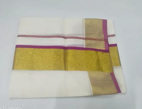 3x3 golden cotton grey dhoti 2m
