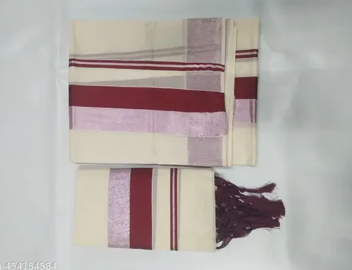 3x3 Rose copper set mundu 2/2.80 with kunjam
