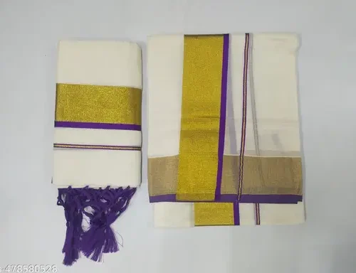 3x3 osb golden set mundu 2/2.80 with kunjam - violet